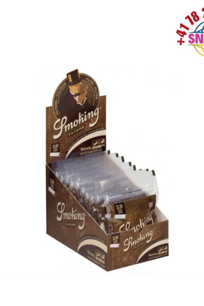 Smoking Slim Classic Filter Brown Bio (150 )