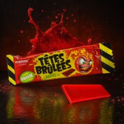 Têtes Brulées Barre Erdbeer sauer - (150x10g)