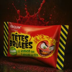 Têtes Brulées Bille - Erdbeer Sauer - (300x3g)