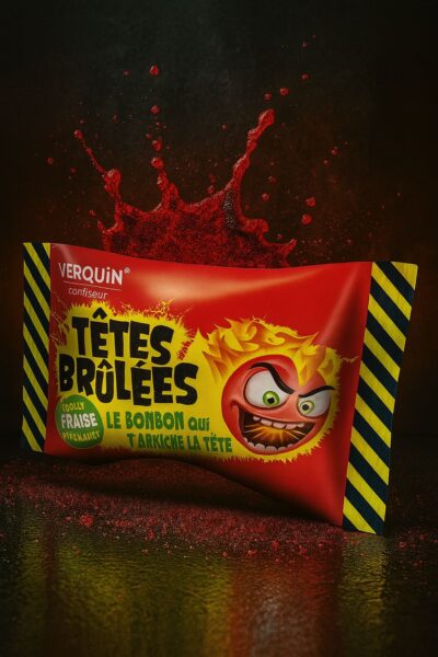 Têtes Brulées Bille - Erdbeer Sauer - (300x3g)