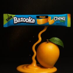 Bazooka Chew Bar - Mango - (60x14g)