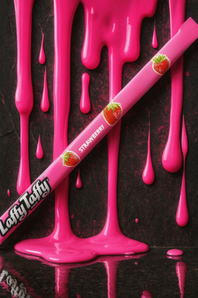 Laffy Taffy Rope Strawberry – (24x22g)