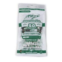 Purize - Super Slim Aktivkohlefilters - 50 Stk