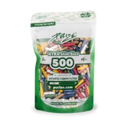 Purize - Xtra Slim Aktivkohlefilter - 500 Stk