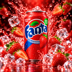 Fanta Strawberry Dose - (24x355ml) - USA Edition