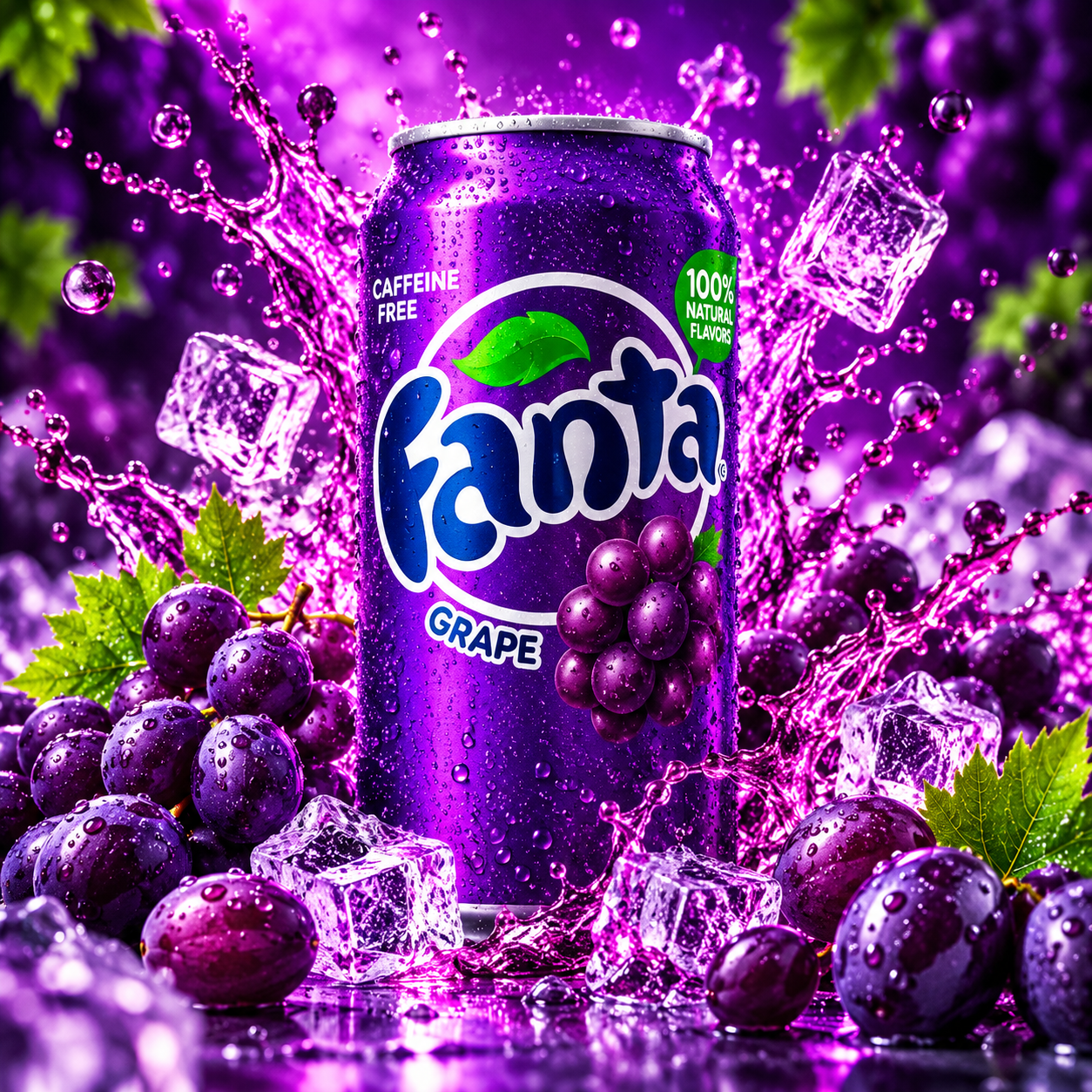 9bbf9943-ef67-45cf-9c0e-f99600bda6ff Fanta Grape Dose - (24x355ml) - USA Edition – Bild 1