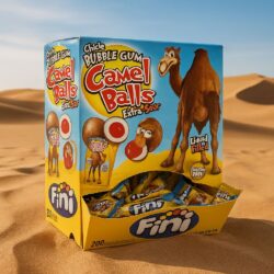 Fini Camel Bubble Gum - (1 Karton à 200 Stück)