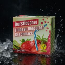 Durstlöscher Erdbeer-Rhabarber - (12x500ml)