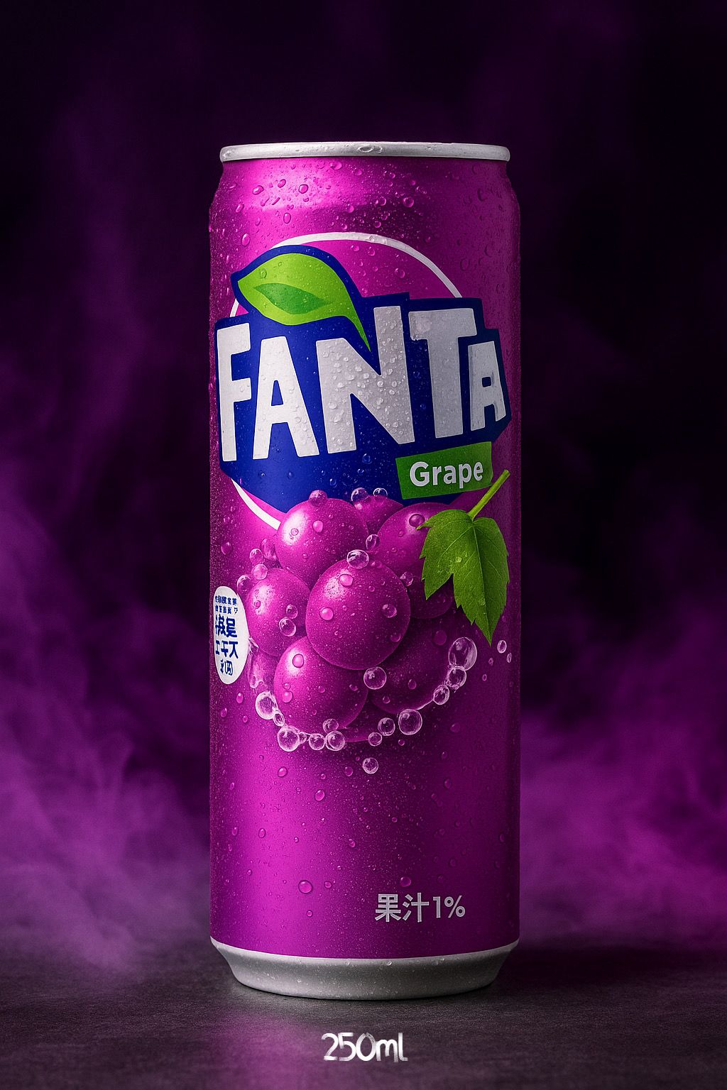Fanta Grape Japan 250ml Fanta Grape Can - (30x250ml) - JAPAN Edition - Image 1