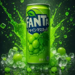Fanta Shine Muscat Grape Can - (24x250ml) - JAPAN Edition
