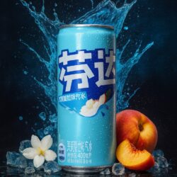 Fanta Jasmin Peach – Slim Can – (24x330ml) – CHINA Edition
