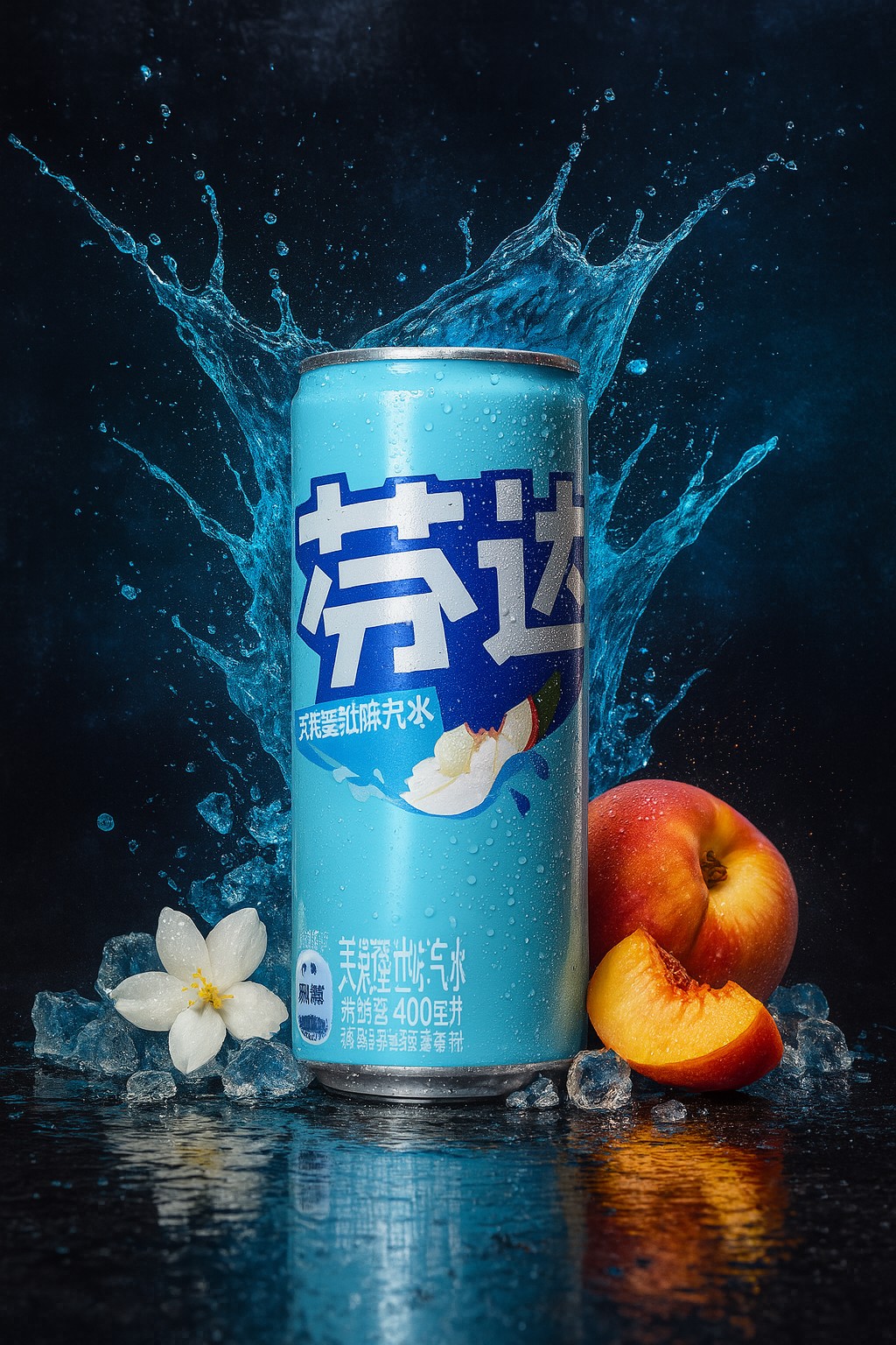 Fanta Jasmin Peach Fanta Jasmin Peach – Slim Can – (24x330ml) – CHINA Edition – Bild 1