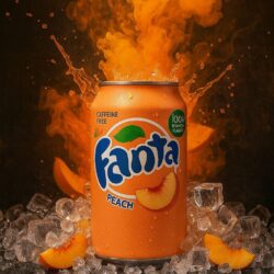 Fanta Peach Dose - (24x355ml) - USA Edition