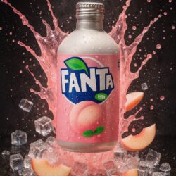 Fanta White Peach Aluflasche - ( 24x300ml ) - JAPAN Edition