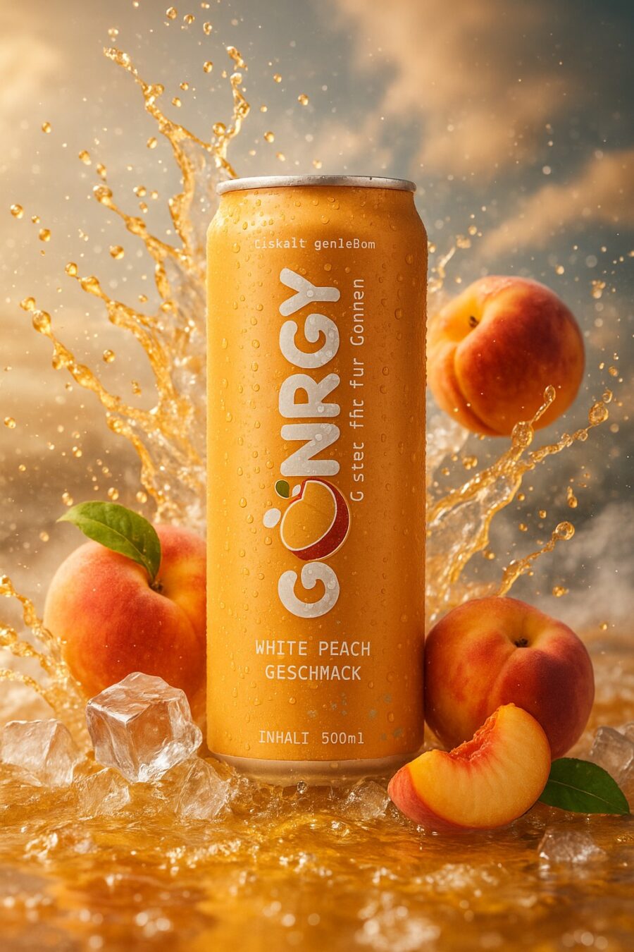 Gönrgy White Peach - (24x500ml) - Image 1