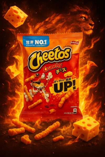 JAPAN FRITOLAY Cheetos Snack mit Käsegeschmack - (12x70g)