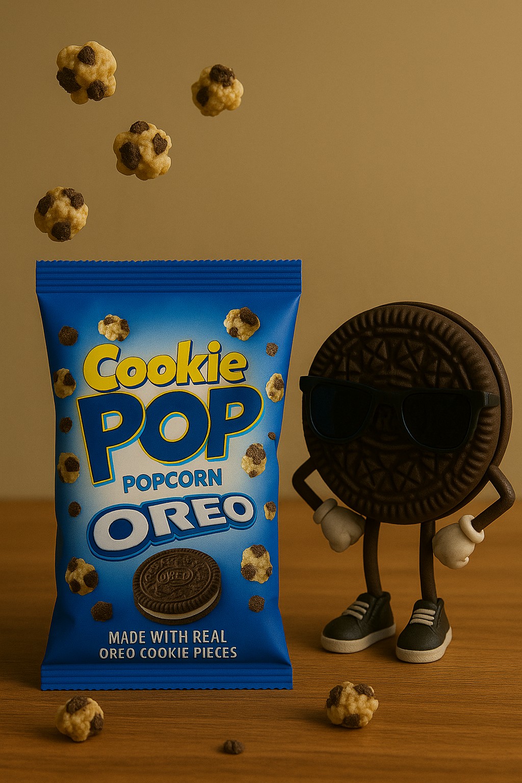 Oreo 28g Candy Pop Popcorn Oreo - (8x28g) - Image 1