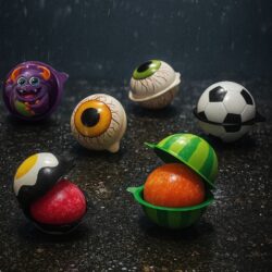 Pappi Chewy Ball Gum - (100x3g)
