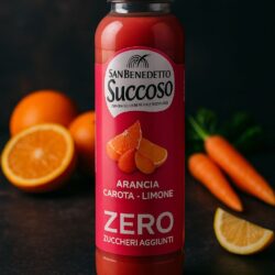 San Benedetto - Succoso Zero alla Arancia, Carota e Limone - (12x400ml)