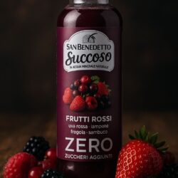 San Benedetto, Succoso Zero ai Frutti Rossi - (12x400ml)