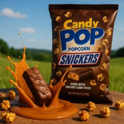Candy Pop Popcorn Snickers - (12x149g)