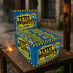 Têtes Brûlées Barres Framboise Blue - (150x)