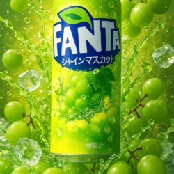 Fanta Shine Muscat Grape Can - (30x250ml) - JAPAN Edition