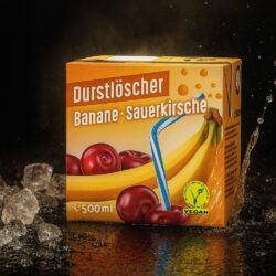 Durstlöscher Banane-Sauerkirsche - (12x500ml)