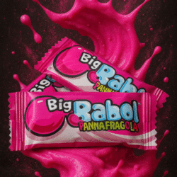 BIG BABOL Panna Fragola – 200 Stück im Karton