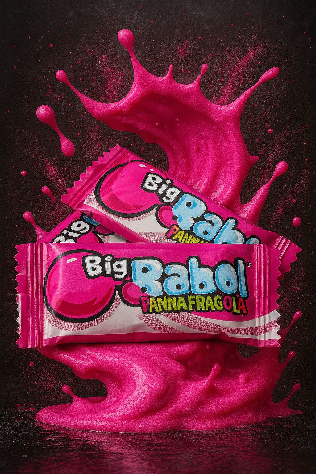 BIG BABOL Panna Fragola – 200 Stück im Karton - Image 1