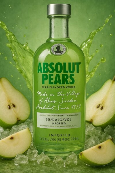 Absolut Pears Flavored Vodka - 38% Vol. - (0,7L)