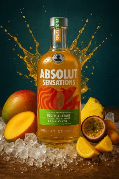 Absolut Sensations Tropical Fruit Flavored Vodka - 20% Vol. - (0,7L)