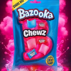 Bazooka Mini Chews - (12x120g)