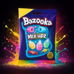 Bazooka Mix-Upz Share Bag - (12x140g)