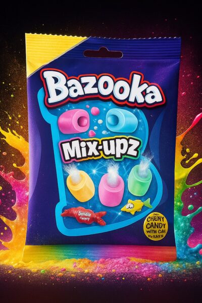 Bazooka Mix-Upz Share Bag - (12x140g)