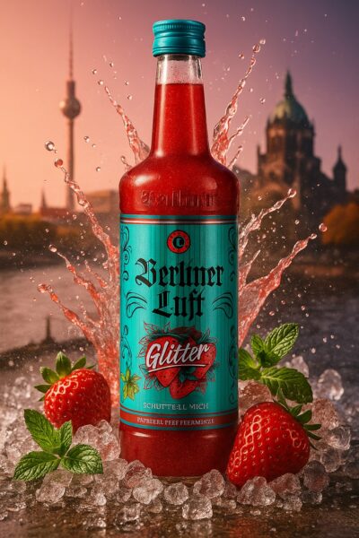 Berliner Luft Glitter Erdbeere - 18% Vol. - (0,7L)