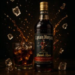Captain Morgan Dark Rum - 40% Vol. - (0,7L)