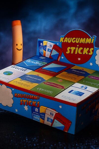 Kaugummi Sticks mit Raucheffekt - (24x44g)