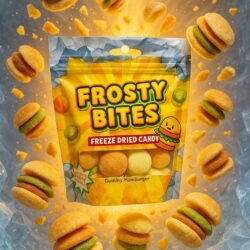 Frosty Bites Hamburger Candy - (24x76g)