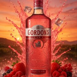 Gordon's Premium Pink Distilled Gin - 37,5% Vol. - (0,7L)