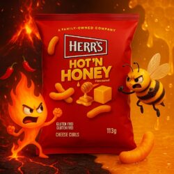 Herr’s Hot'n Honey Curls - (12x113g)