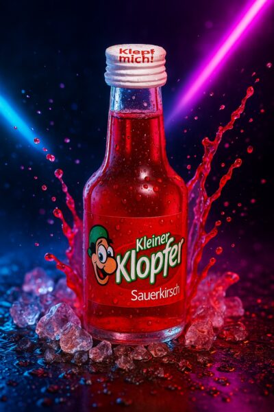 Kleiner Klopfer Sauerkirsch - 16% Vol. - (25x0.02L)
