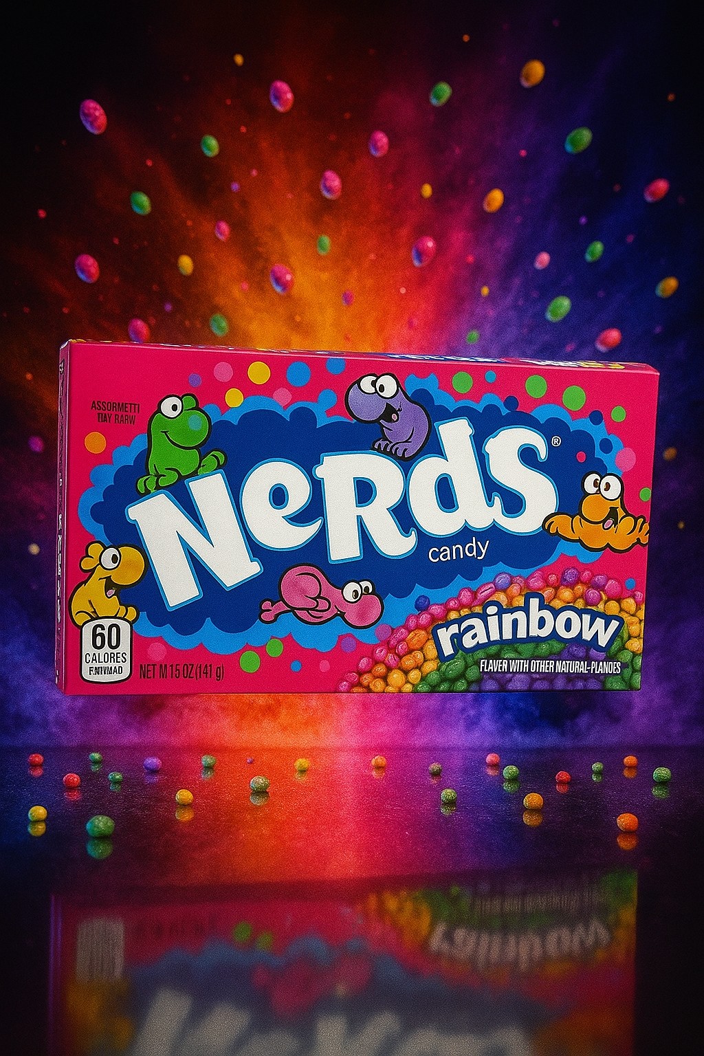 Nerds Rainbow Box (12x141g ) Nerds Rainbow Box - (12x141g) - Image 1