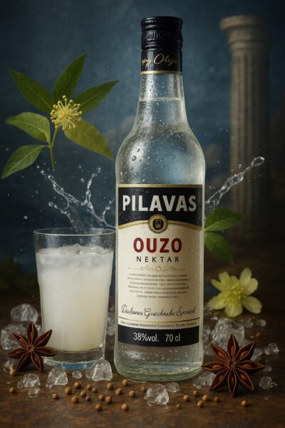 Ouzo Nektar Pilavas - 38% Vol. - (0,7L)