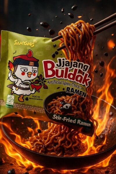 Samyang Buldak Hot Chicken Ramen - Jjajang - (40x140g)