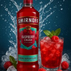 Smirnoff Vodka Raspberry Crush Spirit Drink - 25% Vol. - (0,7L)