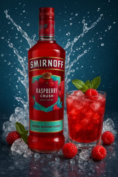 Smirnoff Vodka Raspberry Crush Spirit Drink - 25% Vol. - (0,7L)