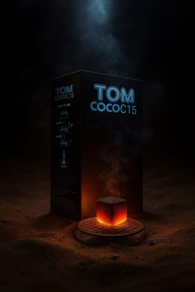 Tom Coco C15 - Holzkohle für Shisha