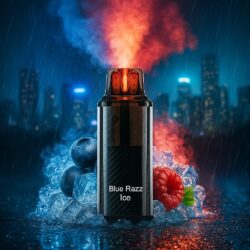 Vozol Vista Plug Liquid Pod - Blue Razz Ice - 20mg