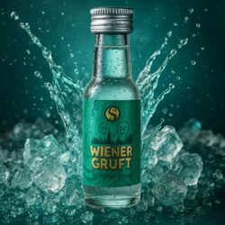 Wiener Gruft Pfefferminzlikör - 16% Vol. - (10x0,02L)